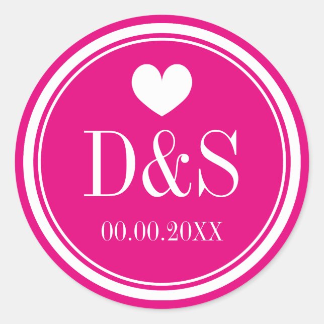 Pegatinas de encargo del favor del boda del fondo (Anverso)