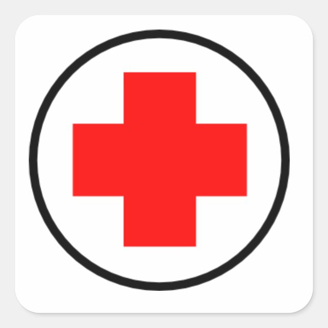 pegatinas de enfermería de escuela (Anverso)