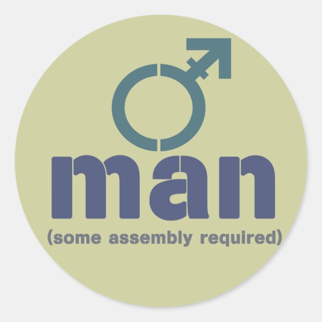 Pegatinas de ensamblaje de T-Man (Anverso)