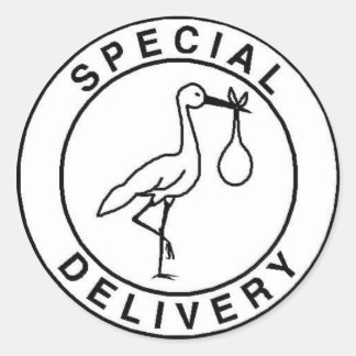 Pegatinas de entrega especiales