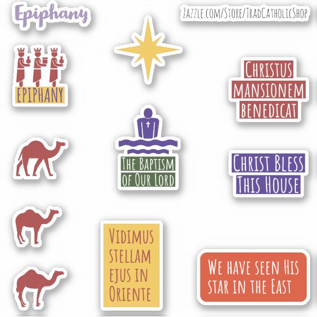 Pegatinas de Epiphany Planner Masa Latinoamericana (Anverso)