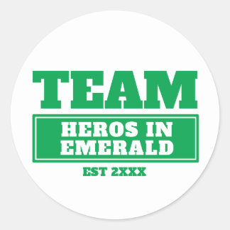 Pegatinas de equipo o familia personalizada de col