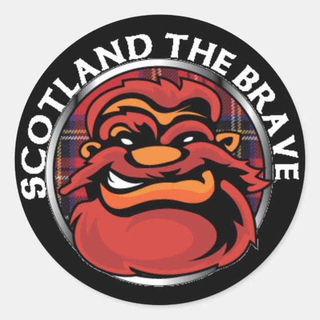 Pegatinas de Escocia (Anverso)