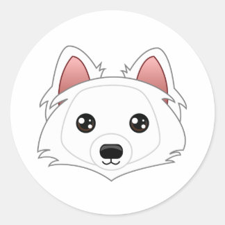 Pegatinas de Eskimo Dog