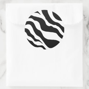 Pegatinas de estampado de cebra
