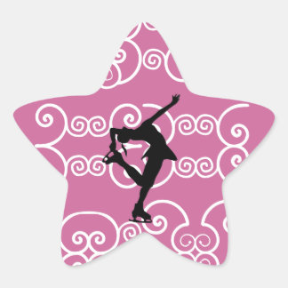 Pegatinas de estrella de patinaje artístico