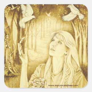 Pegatinas de Etain Celtic Goddess