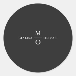 Pegatinas de etiqueta para recuerdos de boda con m