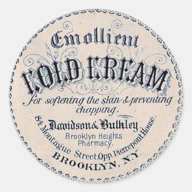 Pegatinas de etiquetas apotecarias de época (Anverso)