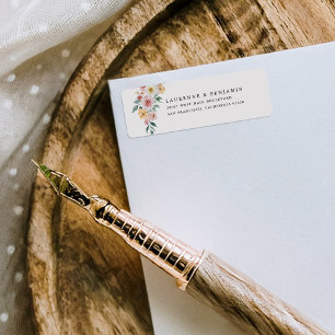 Pegatinas de etiquetas de direcciones de devolució