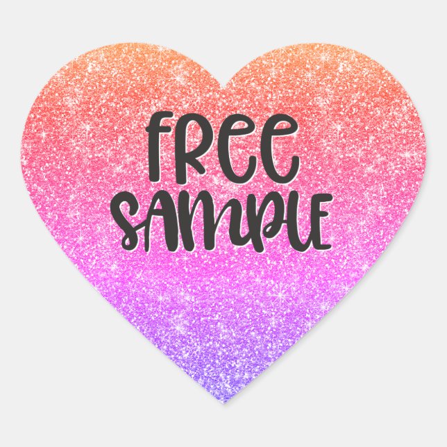 Pegatinas de etiquetas de ejemplo libres (Anverso)