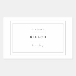 Pegatinas de etiquetas de lixiviación