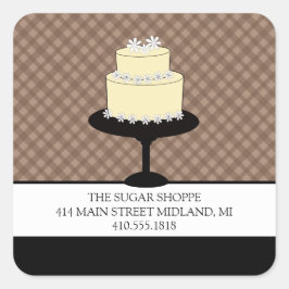 Pegatinas de etiquetas de productos con estilo bou