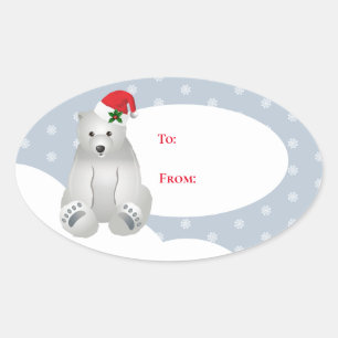 Pegatinas de etiquetas de regalo para navidades