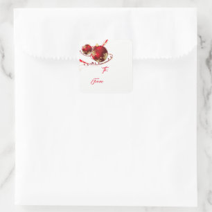 Pegatinas de etiquetas de regalo para navidades