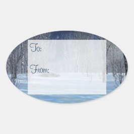 Pegatinas de etiquetas de regalo silencioso