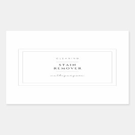 Pegatinas de etiquetas de retención de manchas mul