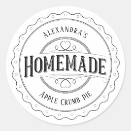 Pegatinas de etiquetas personalizadas de vintage c