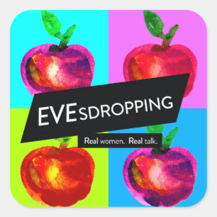 Pegatinas de Evesdropping (3 pulgadas)