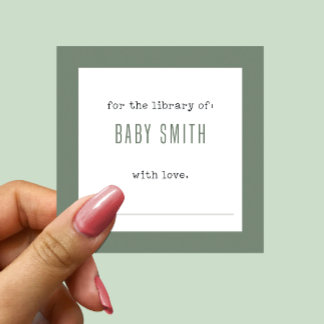 Pegatinas de ex libris personalizadas
