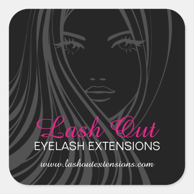 Pegatinas de Extensiones Eyelash (Anverso)