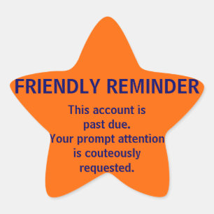 Pegatinas de facturación AMISTOSOS del