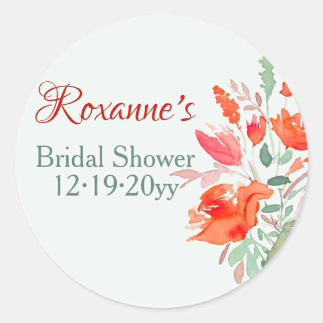 Pegatinas de Fantasía en Acuarela (Anverso)