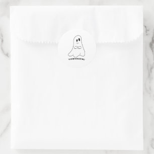 Pegatinas de Fantasma Sarcástico – Nunca Me Ves