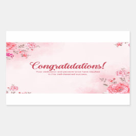 Pegatinas de felicitaciones