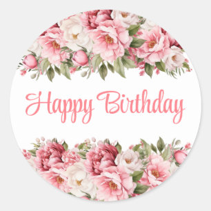 Pegatinas de Feliz Cumpleaños
