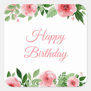 Pegatinas de Feliz Cumpleaños