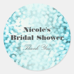 Pegatinas de fiesta glamour de luces brillantes az