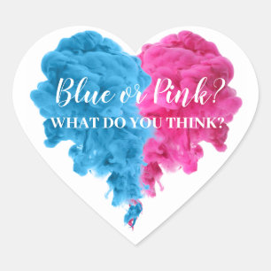 Pegatinas de Fiestas de revelación de sexo con tem