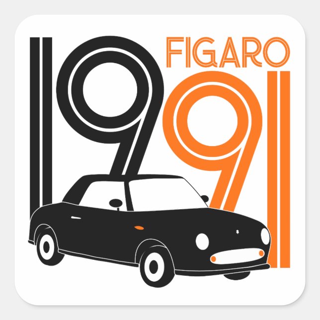 Pegatinas de Figaro (Anverso)