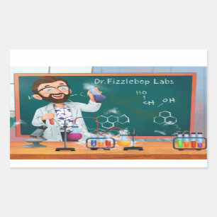 Pegatinas de Fizzlebop Labs