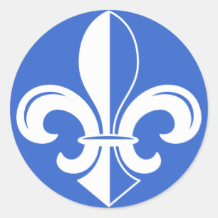 Pegatinas de Fleur de Lys