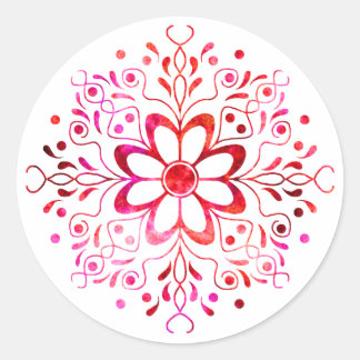 Pegatinas de Flor Mandala