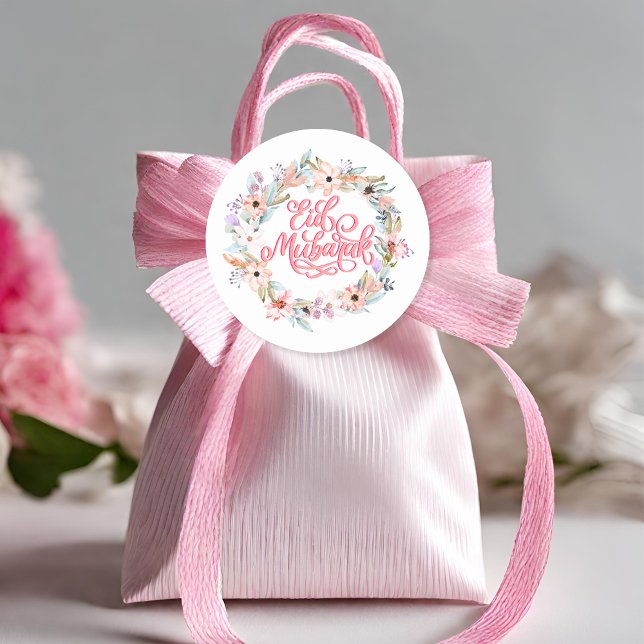 Pegatinas de Floral Eid Mubarak (Subido por el creador)