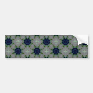 Pegatinas de flores azules