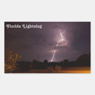 Pegatinas de Florida Night Lightning