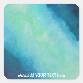 Pegatinas de Flower Art Square