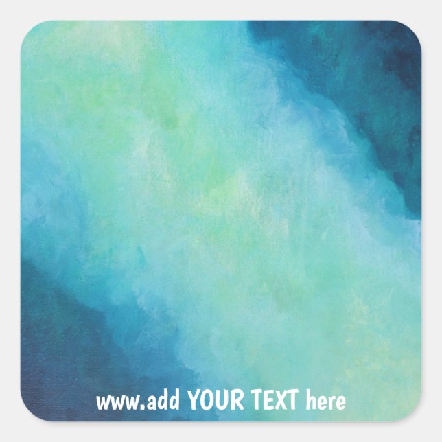 Pegatinas de Flower Art Square (Anverso)