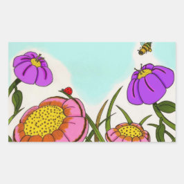 Pegatinas de Flower Meadow