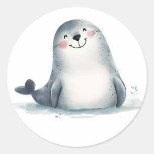 Pegatinas de Foca Adorables