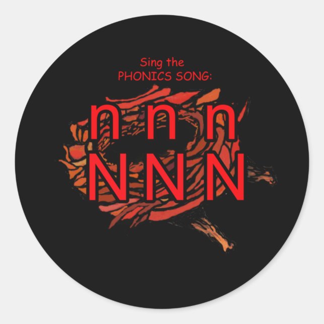 pegatinas de fonía (Anverso)