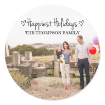 Pegatinas de fotos de las fiestas más felices de l