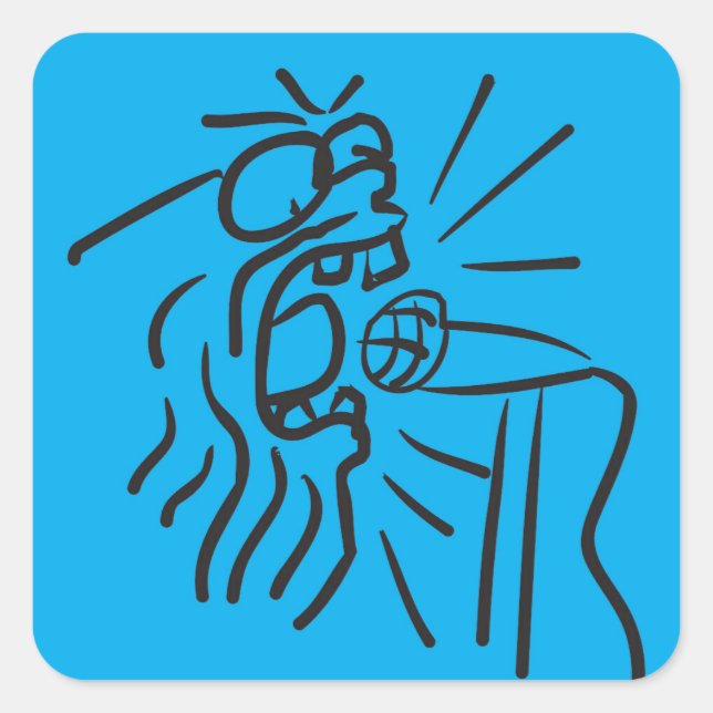 Pegatinas de Frank Moore Chapped Lap (Anverso)