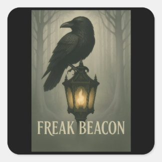 Pegatinas de Freak Beacon Raven