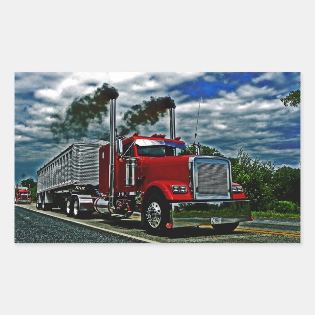 Pegatinas de Freightliner Rollin (Anverso)