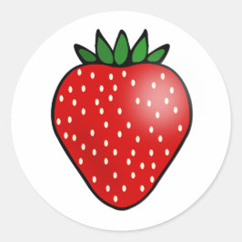 Pegatinas de Fruta de Fresa